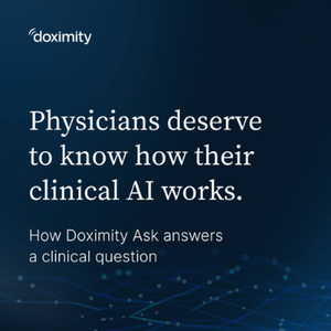 How Doximity Ask Answers Clinical Questions